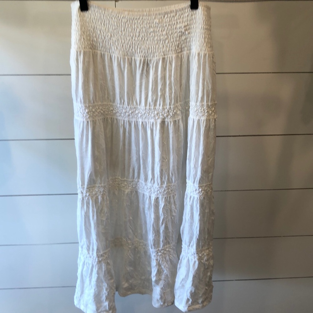 INC flowing maxi skirt Size L